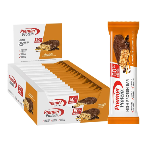 Premier Protein 50% Bar Chocolate Caramel