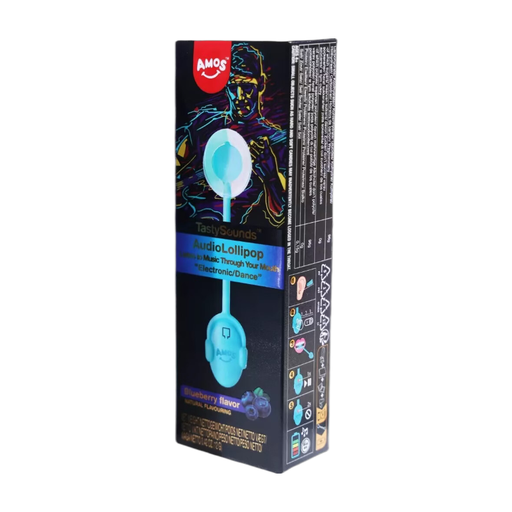 Amos TastySounds Blueberry Flavour Lollipop with Music