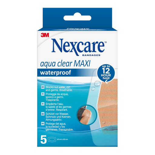 NEXCARE Aqua Clear MAXI Waterproof Bandages