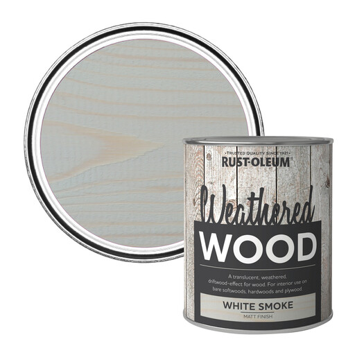 Rust-Oleum Weathered Wood Finish White Smoke 750Ml