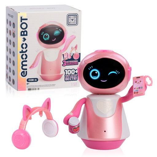 Emotobot in Pink
