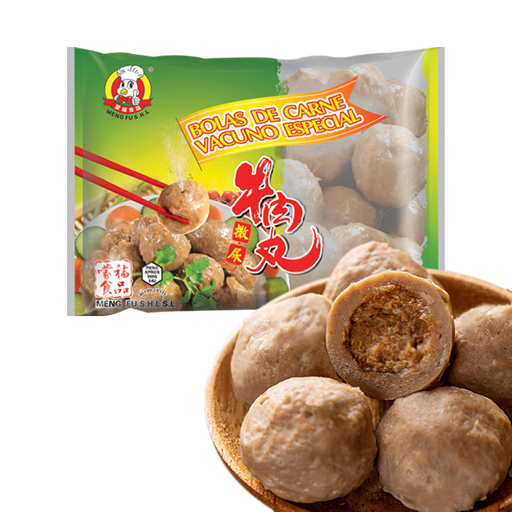 Meng Fu Stuffed Beef Meatballs 360g