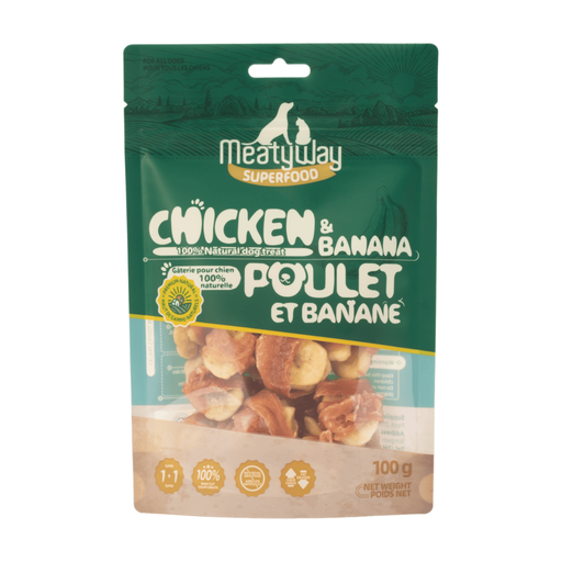MeatyWay Dog Food with Chicken & Banana