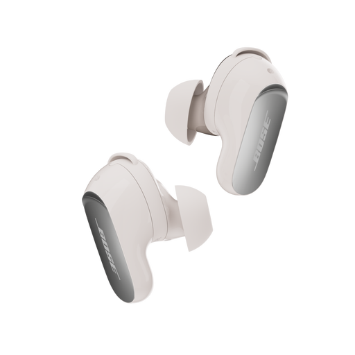 BOSE QuietComfort Ultra (2nd Gen) Wireless Bluetooth Noise Cancelling Earbuds White Smoke