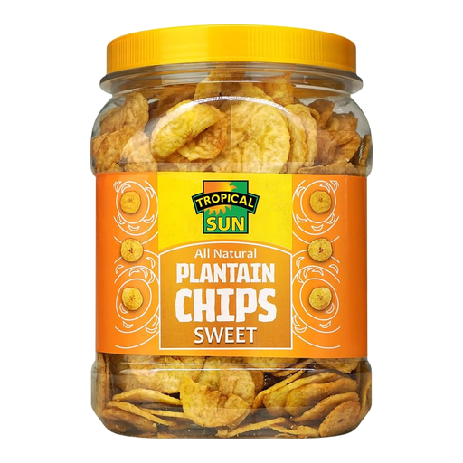 Tropical Sun Naturally Sweet Plantain Chips 450 g