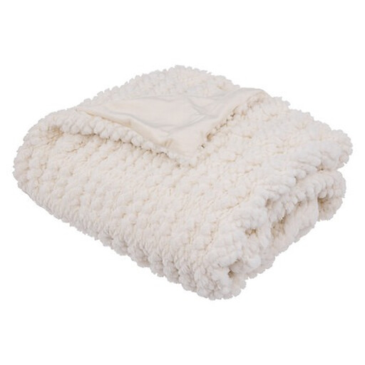 Embossed fur blanket 125 x 150 cm