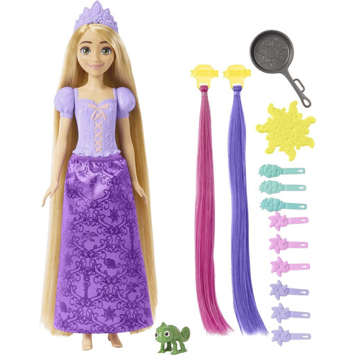 Disney Princess Rapunzel Fashion Doll - 29.2cm, Multicoloured HLW18