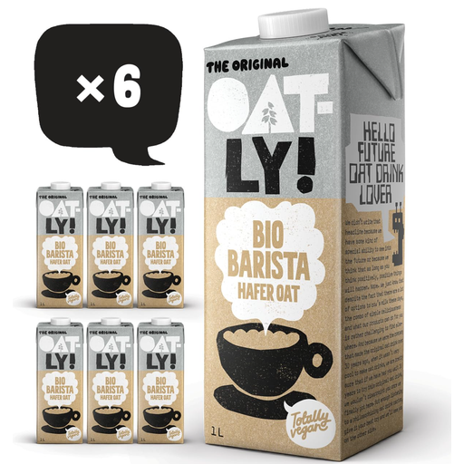 OATLY Organic Oat Drink Barista Edition 6-Pack
