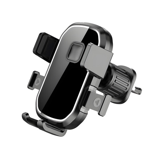 Air vent phone mount with dual hook