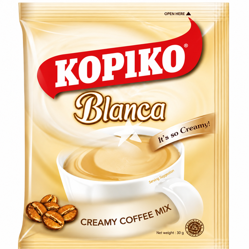 KOPIKO Coffee Blanca Instant coffee 3in1 10x30g