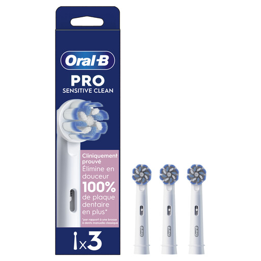 Oral-B Sensitive Brush Heads x3