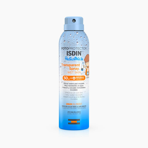 ISDIN Fotoprotector Pediatrics Transparent Spray Wet Skin SPF50+