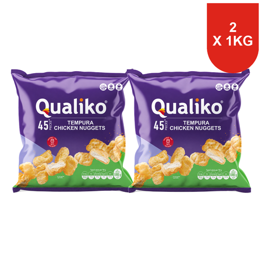 Qualiko 冷冻鸡肉天妇罗块 1kg x 2