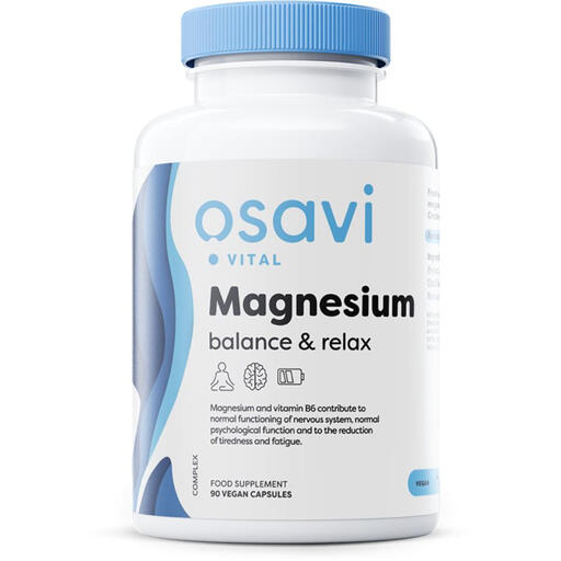 Osavi Magnesium Balance Relax Vegan Capsules