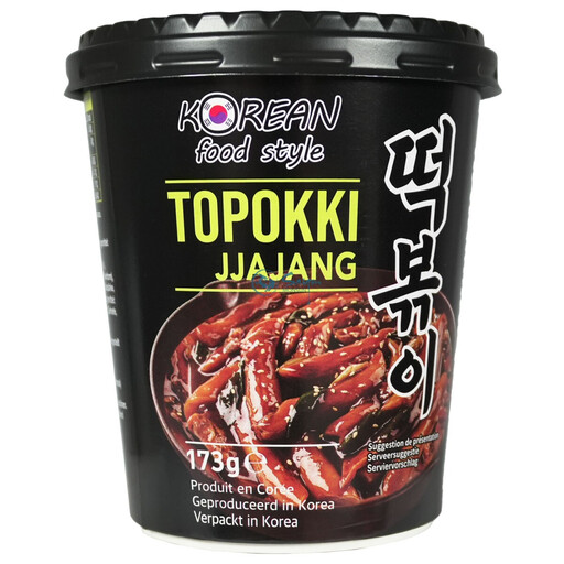 KFS Black Bean Sauce Rice Cake Topokki 173g