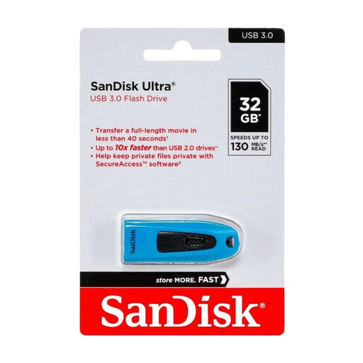 SanDisk Ultra USB 3.0 Flash Drive 32GB