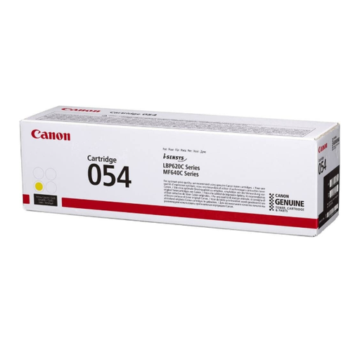 Canon Toner Cartridge 054 Y - Yellow - Standard