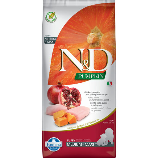 Farmina N&D Pumpkin Chicken Puppy Medi/Maxi 12 kg.