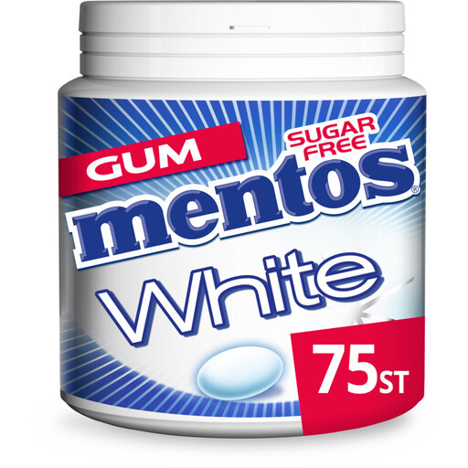 Mentos White Cool Mint Gum