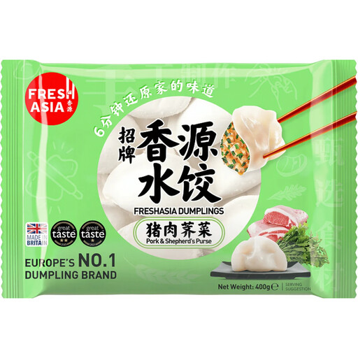 正亚猪肉荠菜水饺