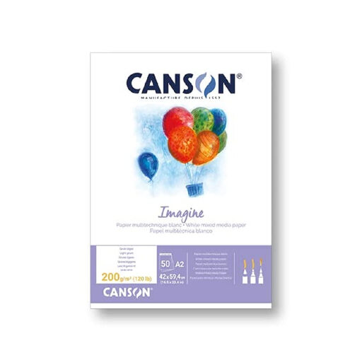 Canson White Mixed Media Paper Pad