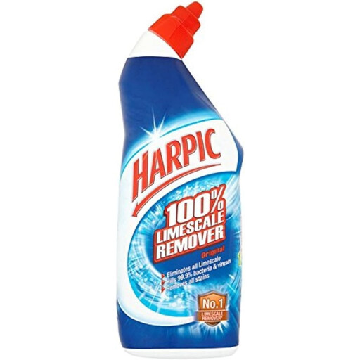 Harpic Toilet Cleaner Gel, 100% Limescale Remover