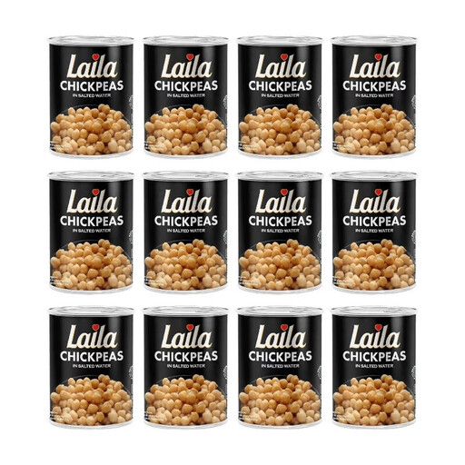 Laila Canned Chickpeas 12x400g