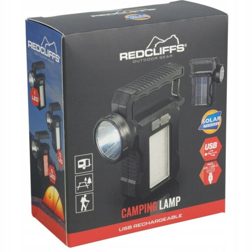 CAMPING LIGHT USB AND SOLAR