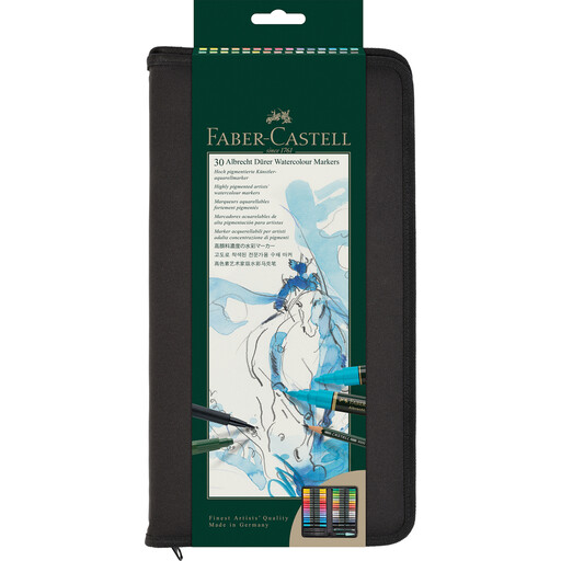 Faber-Castell Albrecht Dürer case with 30 watercolor markers