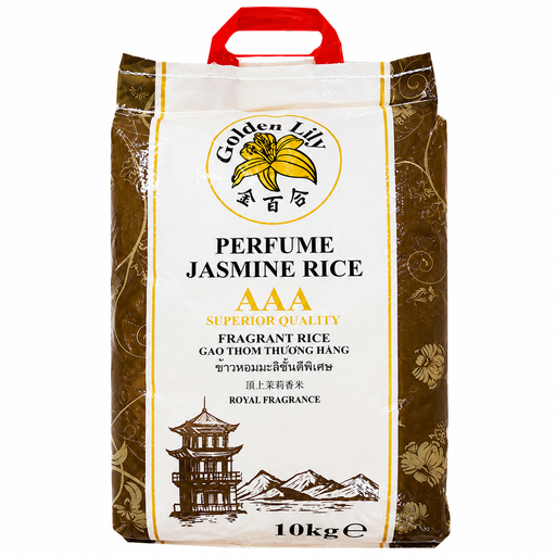 Golden Lily Thai jasmine rice, 2026 harvest, 10 kg