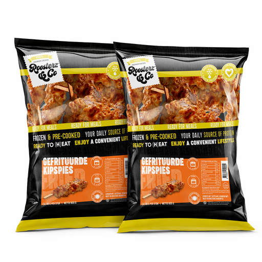 Roosterz&Co Grilled Chicken Skewers – 2 x 800 g