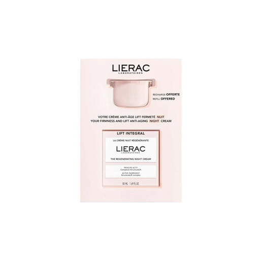 LIERAC Lift Integral Night Cream and its refill set