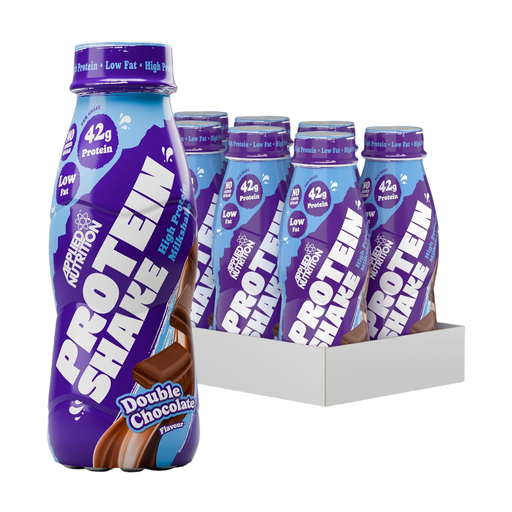 Applied Nutrition Protein Nutrition Shake Double Chocolate Flavour, 8 x 500ml