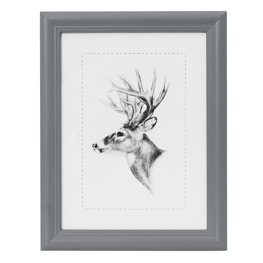 Woltu Picture Frame 30x40cm, Photo Frame Wood Frame with Mat