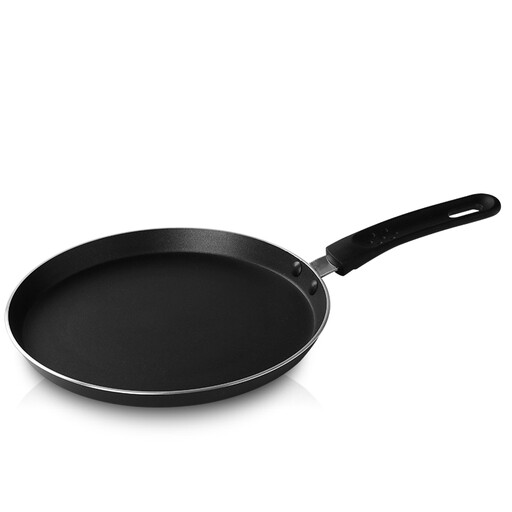 COOKER KING Non-stick Crepe Pan 24cm Black PFOA FREE Induction ready