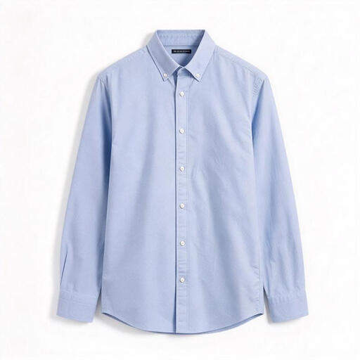 JAMES KINGDOM Oxford fabric men's cotton shirt sky blue 2XL