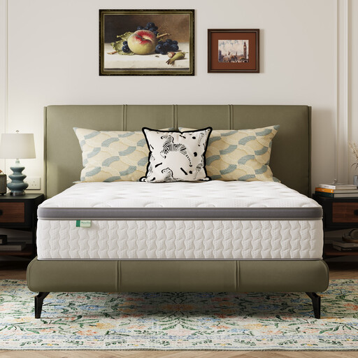 Novilla 25cm Medium Firm Hybrid Mattress 5FT King