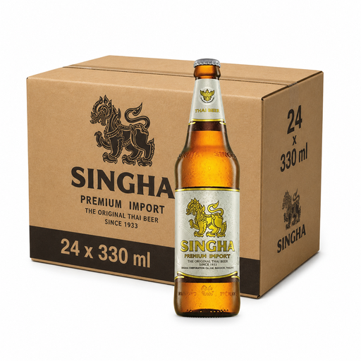 Singha Beer 5% 24 x 330ml