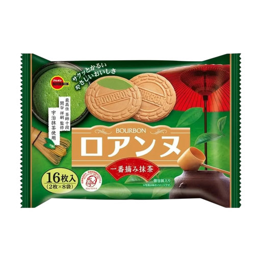 Bourbon Roanne Uji Matcha Cream Wafers 134g