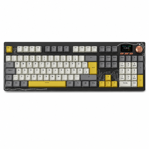 AJAZZ AK35I V4 Wireless Mechanical Keyboard, German QWERTZ Layout