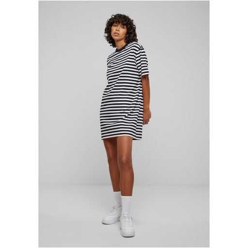 Urban Classics Ladies Oversized Striped Tee Dress