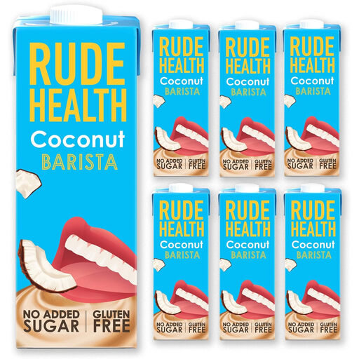 Rude Health Barista Coconut, 6 x 1L