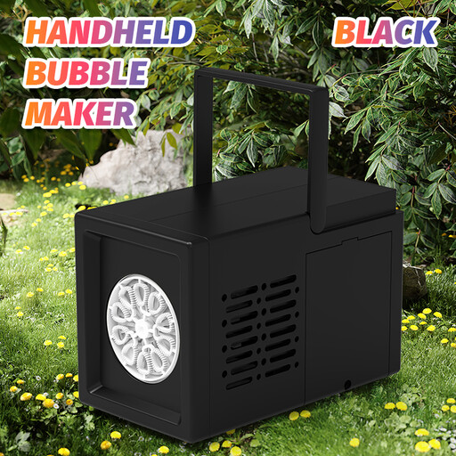 Automatic Bubble Machine Party Essential Bubble Maker - Black