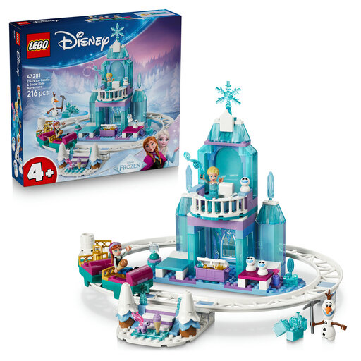 LEGO Disney Princess 43281 Elsa's Ice Castle & Snow Ride Adventure