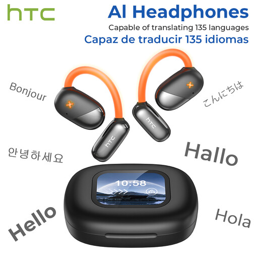 HTC NE33 OWS AI Language Translation Earbuds