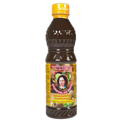 Maeboonlam Fermented Fish Sauce, All-Purpose, 400 ml