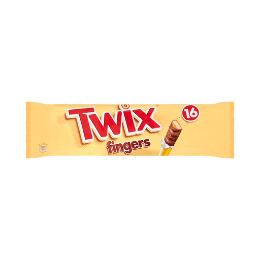Twix Biscuits Chocolate and Caramel Multipack, 16 × 20 g