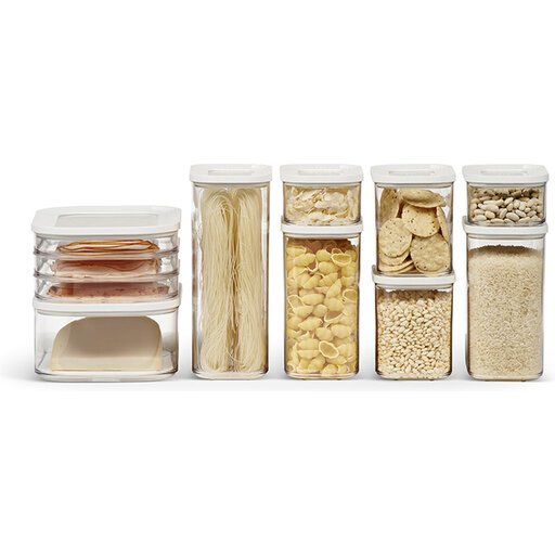 Mepal Modula Storage Box Set - 9-Piece, White