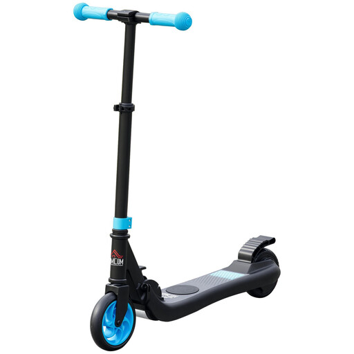 HOMCOM Sky Blue Electric Scooter for Kids