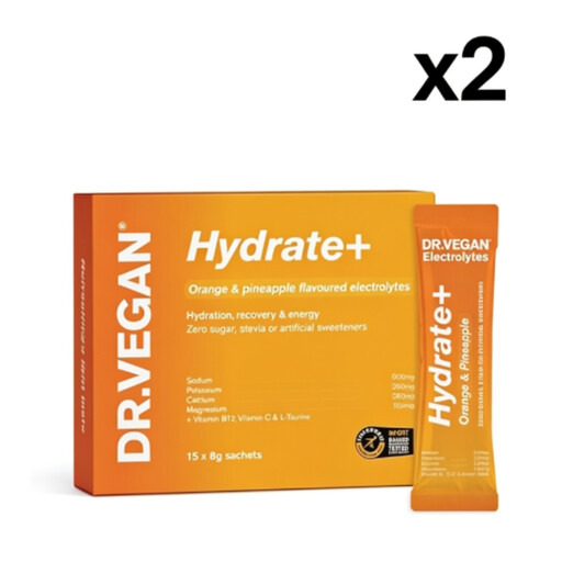 DR.VEGAN Hydration Sachets Orange & Pineapple Flavour